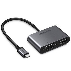 تصویر هاب USB-C یوگرین 2 پورت CM162 مدل 50505 