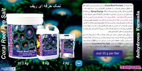 تصویر نمک حرفه ای آکواریوم های مرجانی دیپ اوشن Deep Ocean Coral Reef Pro Salt