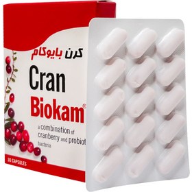 تصویر کپسول کرن بایوکام بنیان طب آکام 30 عدد Bonyan Teb Akam Cran Biokam 30 Caps