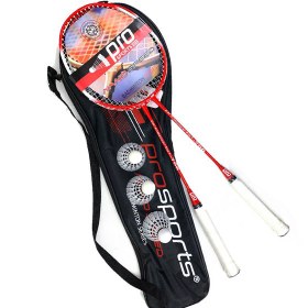 تصویر راکت بدمینتون جفتی پرو اسپرت نانو اسپید سری 706 به همراه توپ ا Badminton Racket Pro Sport Nano Speed 706 Series Badminton Racket Pro Sport Nano Speed 706 Series