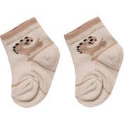 تصویر جوراب کش ساده نوزادی کد 30 