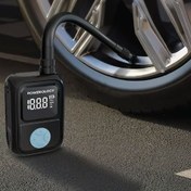 تصویر پمپ باد موتور و دوچرخه 150 psi پاورولوژی مدل Powerology PSM018 