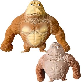 تصویر فیجت گوریل شنی بدشانس Sand gorilla anti-stress fidget
