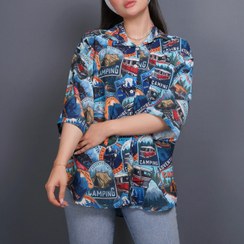 تصویر شومیز عروسکی آستین سه ربع 