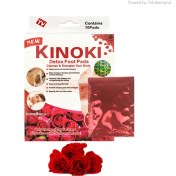 تصویر پد دفع سموم بدن کینوکی گل رز قرمز تمرکز اصلی: آرامش، بهبود کیفیت خواب و کاهش استرس