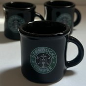تصویر فنجون اسپرسو خوری استارباکس مشکی 