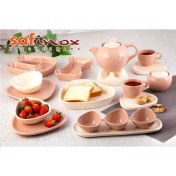 تصویر پخش عمده سرویس صبحانه خوری رنگی (در 5 رنگ) 