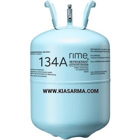 تصویر گاز مبرد  رایم مدل R134a وزن ۱۳.۶ کیلوگرم Rime  r134a gaz