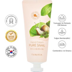 تصویر کرم دست MBL Teresia اورجینال برند خارجی 8809717600266 Daily Use Hand Cream with Repairing and Moisturizing Snail Content 100ml 