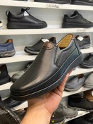 تصویر کفش طبی تمام چرم طبیعی سبک - 4 