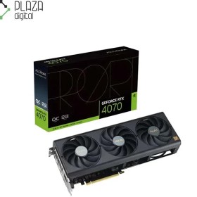 تصویر کارت گرافیک ایسوس مدل ProArt GeForce RTX 4070 OC Edition حافظه 12 گیگابایت 