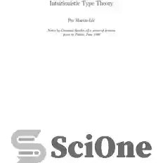 تصویر دانلود کتاب Intuitionistic Type Theory - نظریه نوع شهودی 