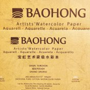 تصویر بلوک آبرنگ بائوهانگ صددرصد کتان سری آرتیست 