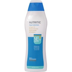 تصویر لوسیون بدن نئودرم نوتریتیک آرگان پوست نرمال تا خشک 400 میل Neuderm Nutritic Daily Nourisher Argan Body Lotion Normal To Dry Skin 400ml