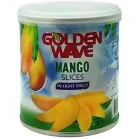 تصویر کمپوت انبه گلدن ویو 425 گرم golden wave 