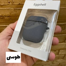 تصویر کاور کیس ایرپاد 1و2 طرح جیر براق WIWU EGGSHELL 