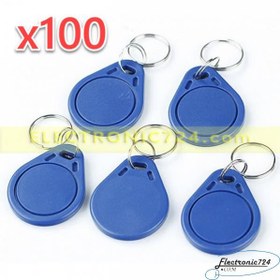 تصویر بسته 100 عددی تگ Tag RFID 125KHz 