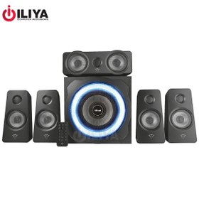 تصویر اسپیکر مخصوص بازی تراست مدل GXT 658 Tytan 5.1 GXT 658 Tytan 5.1 Surround Speaker System