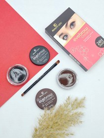 تصویر پک خط چشم ژله ای و آکوا ابرو - 1 عددی Gel eyeliner and aqua eyebrow pack