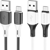 تصویر كابل شارژ ميكرو برندBOROFONE مدل BX79 (شش ماه گارانتي) Borofone BX79 MicroUSB Cable