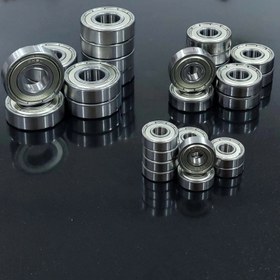 تصویر بلبربنگ پمپ / بلبرینگ موتور شماره 6201 دستگاه تصفیه آب خانگی Ball Bearing 6201