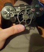 تصویر گجت فرمان دسته PS3 - سیاه / 1 PlayStation 3 controller mini wheel