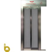 تصویر درب طبقه آسانسور یاران عرض 80 تلسکوپی Yaran elevator landing door, 80 width, telescopic