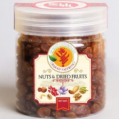 تصویر کشمش پلویی تیره 180 گرم استوانه ای 