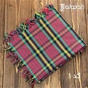 تصویر سفره نخی ( رومیزی ) یزدی الوان ریشه دار Yazdi traditional cotton bodysuit towel