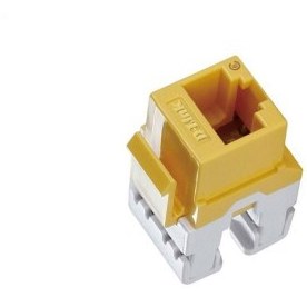 تصویر کیستون Cat6 UTP دی لینک NKJ-C6WHI1B21 D-Link NKJ-C6WHI1B21 Cat6 UTP Keystone Jack