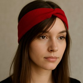 تصویر هدبند کبریتی مدل گره 