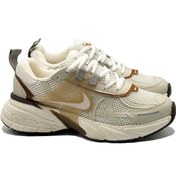 تصویر کفش کتانی نایکی مدل V2K رنگ کرمی 