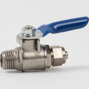 تصویر شیر انشعاب ورودی دستگاه تصفیه آب The inlet branch valve of the water purifier