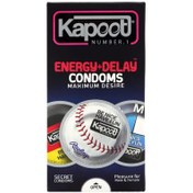 تصویر کاندوم تاخیری کاپوت مدل Energy Delay بسته ۱۲ عددی 