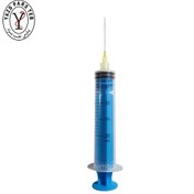 تصویر سرنگ سه تیکه لوئر لاک 20cc آوا پزشک 