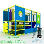 تصویر آبجکت وسایل بازی پارک 