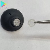 تصویر توری محافظ هندزفری سیمی ، بلوتوثی و ایربادز شیائومی - نخی مشکی 