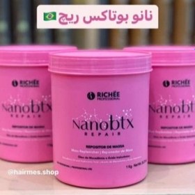 تصویر نانو بوتاکس ریچی برزیلی بضمانت اصلی و اورجینال ۱۰۰۰ میلی NANOBTX RICHEE Repair Brazilian 