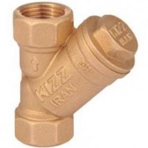 تصویر یکطرفه فنری برنجی 3 اینچ کیز ایران کد 5077 CHECK VALVE SPRING 3" PN12 BRASS KIZZ IRAN