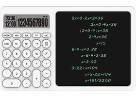 تصویر کاغذ دیجیتال هوشمند به همراه ماشین حساب مدل J01 شیائومی ا Xiaomi Calculator Writing Tablet Xiaomi Calculator Writing Tablet