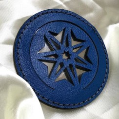 تصویر آینه اسلیمی دست دوز 