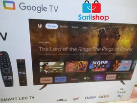 تصویر تلویزیون استارست ۵۵ دو گیرنده اسمارت 4k مدل sv-el55t2s2g Tv starsat 55 smart 4k android model/sv-el55t2s2g