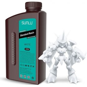 تصویر رزین استاندارد رنگ سفید سانلو SUNLU LCD Standard Resin 