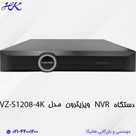 تصویر دوستگاه NVR ویزیترون مدل VZ-S1208-4K 