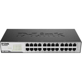 تصویر سوئیچ 24 پورت دی لینک مدل DES-1024D D-Link DES-1024D Unmanaged Rackmount Switch