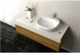 تصویر روکابینتی GL9 جاشیردار گوشه سفید ساده درجه یک گلسار 