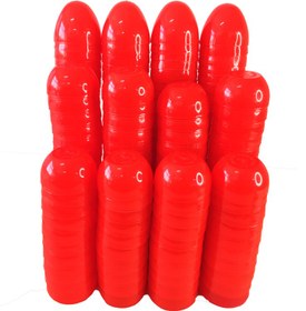 تصویر پوکه تخم مرغ شانسی سایز ۱ آرمان پک ۱۰۰ عددی قرمز 