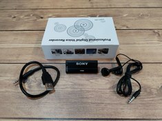 تصویر مینی رکوردر ضبط صدا سونی Sony-9980 / ظرفیت 16 گیگ /شارژ 4 روز / شنود صدا 