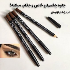 تصویر مداد چشم قهوه ای مداد چشم قهوه ای رنگ