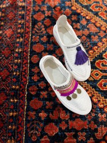 تصویر گیوه طرح لباس جنوبی 